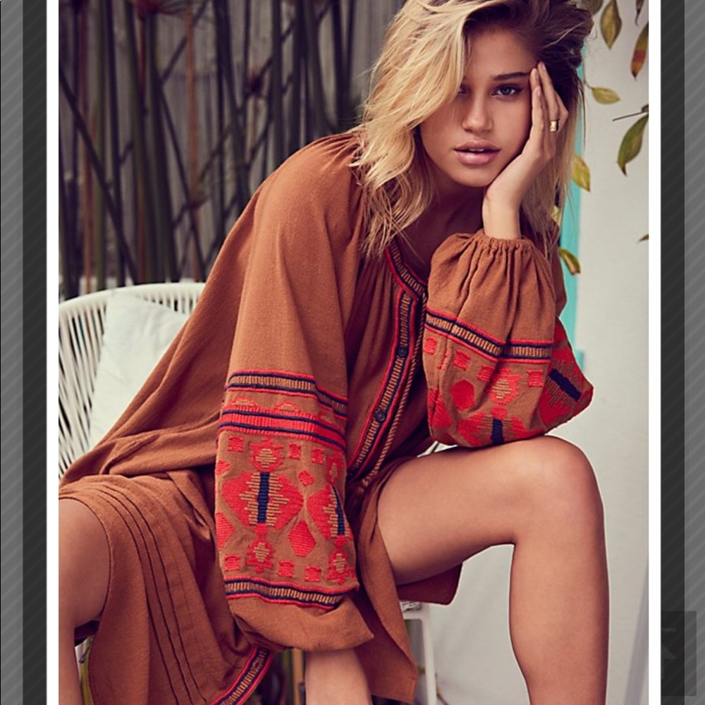 Midi oversized Free People tunic